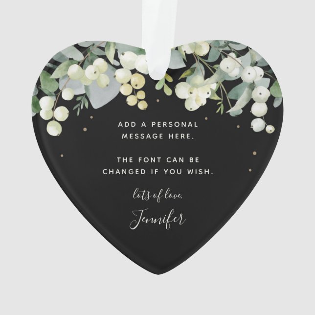 Pour mon ami cœur de Noël non-photo (dos)