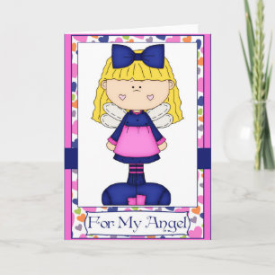 Pour Mon Ange - Carte Anniversaire