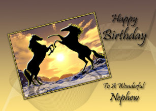 Cartes Cheval D Anniversaire Zazzle Fr