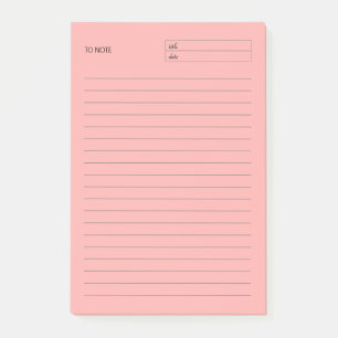 Pour noter Bloc-notes - Notes post-it