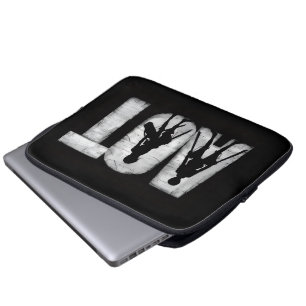 Pour Ordinateur Portable Attaque des Titans AOT Silhouette Grunge Housse d'
