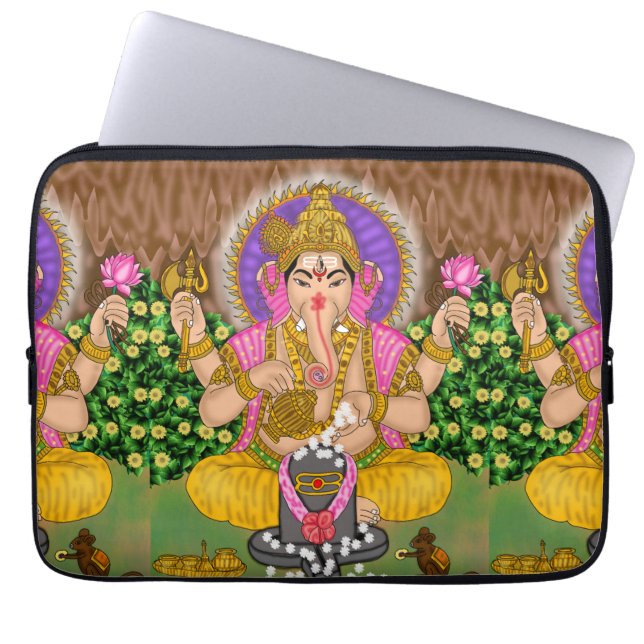 Pour Ordinateur Portable Housse de tablette Ganesha (Devant)