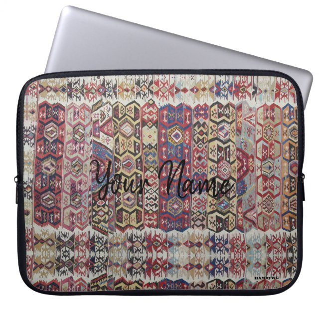 Pour Ordinateur Portable Housse d'ordinateur bohème hippy HAMbyWG (Devant)