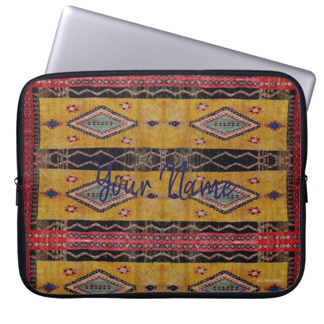 Pour Ordinateur Portable Housse d'ordinateur bohème hippy HAMbyWG (Devant)