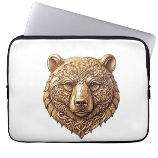 Pour Ordinateur Portable Housse d'ordinateur Majestueux Ours Grizzly, Faune