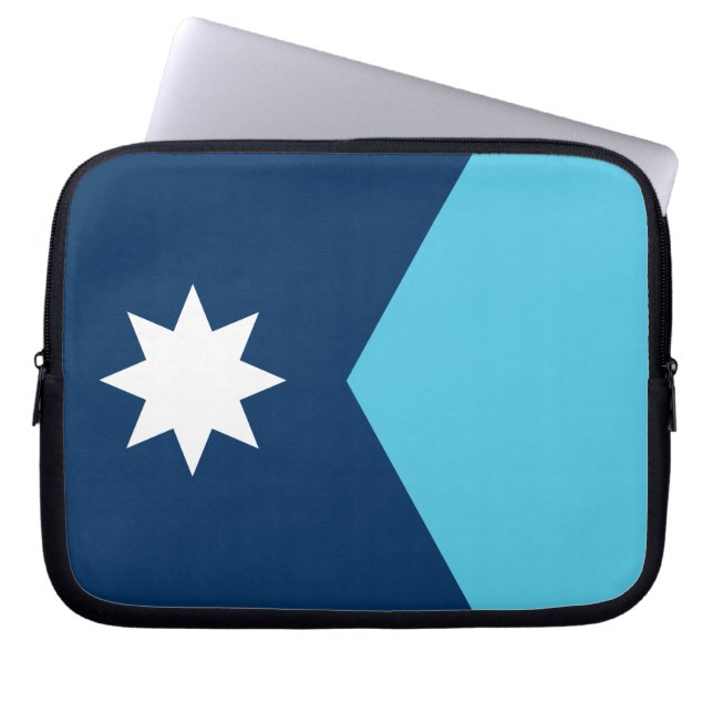 Pour Ordinateur Portable Housse d'ordinateur Minnesota Drapeau (Devant)