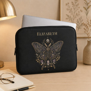 Pour Ordinateur Portable Housse d'ordinateur personnalisée Céleste Papillon