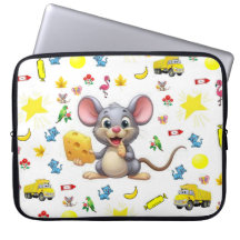 Housse d'ordinateur Souris Étoile de camion de fro
