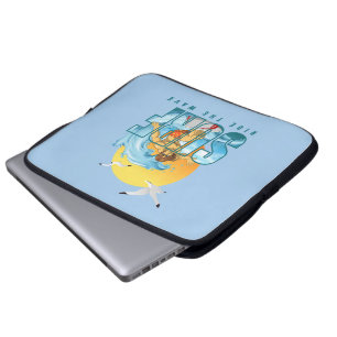 Pour Ordinateur Portable Le surfeur fait le tour de la vague Housse d'ord