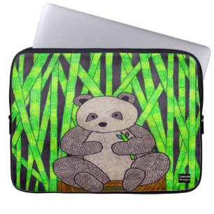 Pour Ordinateur Portable Panda (simple) - Housse d'ordinateur