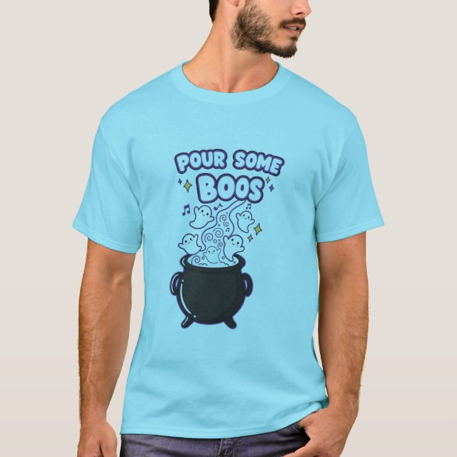 Pour Quelques T-Shirt Boos | Drôle Halloween Ghost (Devant)