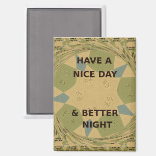 Pour servir et protéger Fridge Magnets