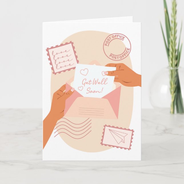 Pour Son Envoi D'Un Message Obtenir Une Carte De B (Devant)