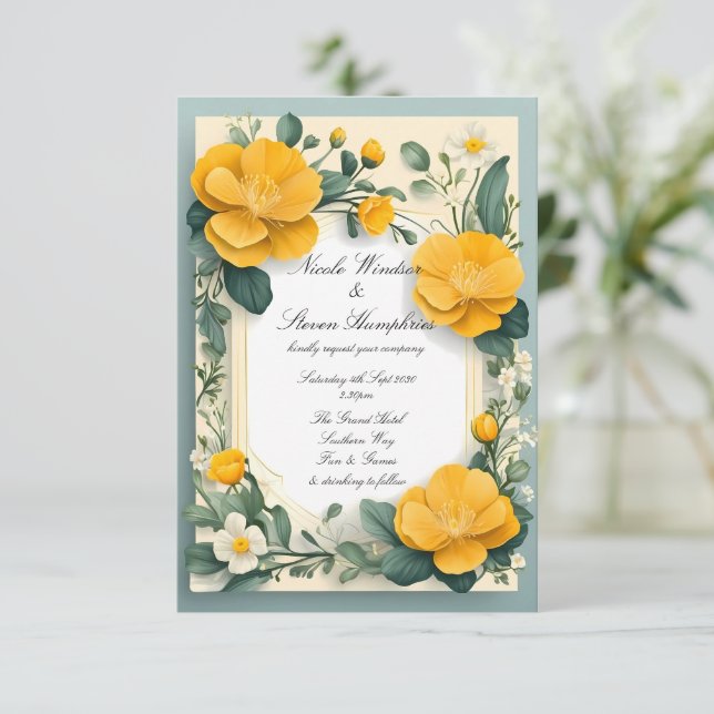 Pour toujours dans le Faire-part de mariage Butter (Debout devant)