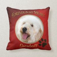 Pour toujours dans mon coeur Coussin - Mémoire de