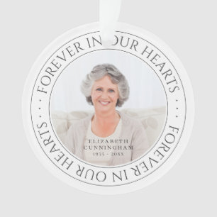 Pour toujours dans nos coeurs Mémorial Élégante ph