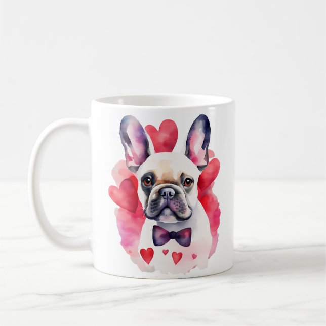 Pour toujours Frenchie Love Mug (Gauche)