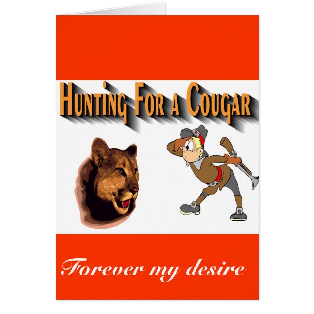 pour toujours mon désir Cougar (Devant)