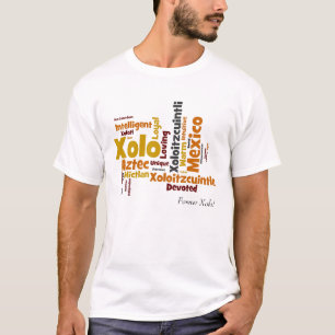 Pour toujours T-shirt de nuage de mot de Xolo