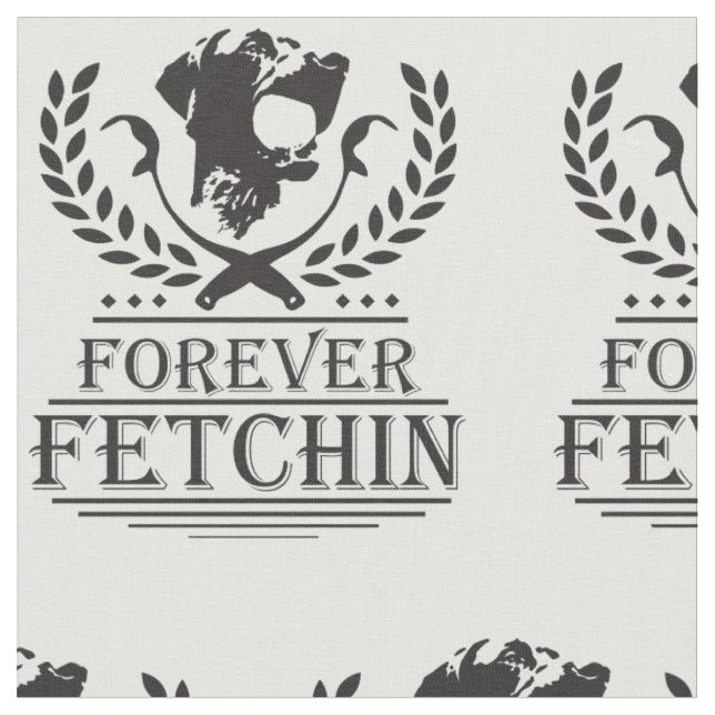 Pour toujours tissu de Fetchin (Fermer)