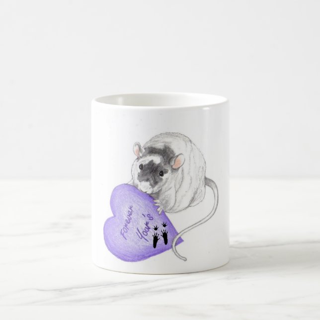 pour toujours vôtre tasse de rat (Centre)
