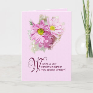 Cartes De Vœux Femme Avec La Marguerite Zazzle Fr