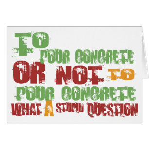 Pour verser le béton