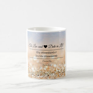 Pour vivre et dater dans la tasse de LA