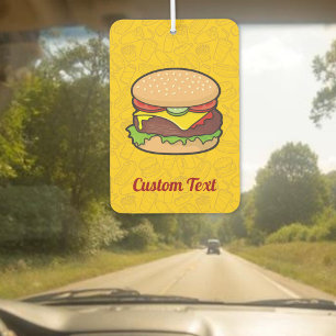Pour Voiture Désodorisant Cheeseburger