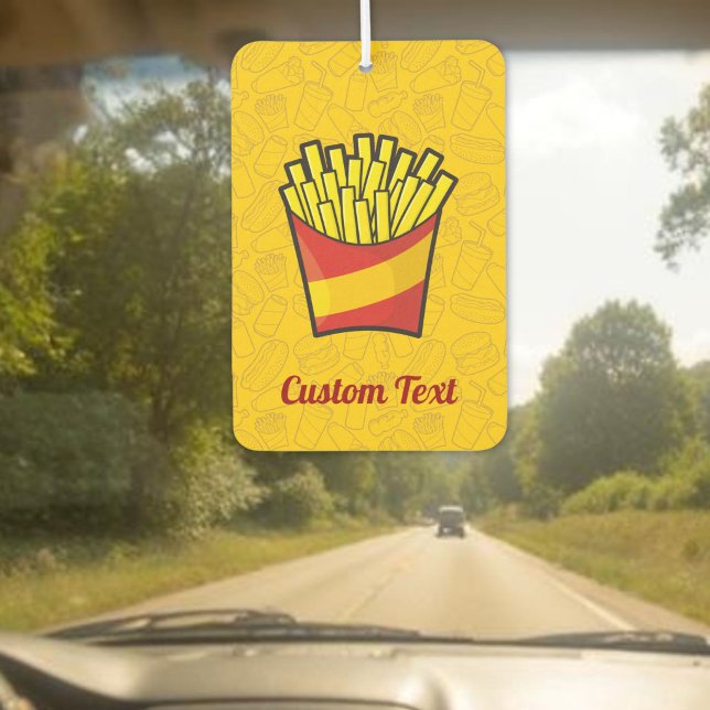 Pour Voiture Désodorisant en forme de frites (Créateur téléchargé)