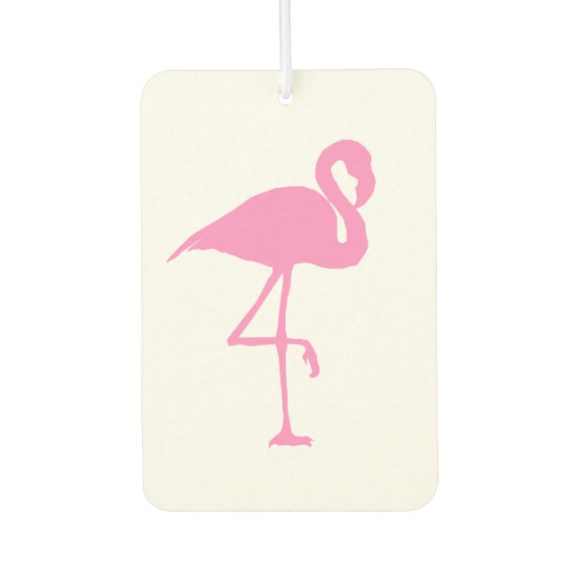 Pour Voiture Désodorisant Flamant Rose (Devant)
