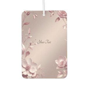 Pour Voiture Désodorisant floral rose délicat