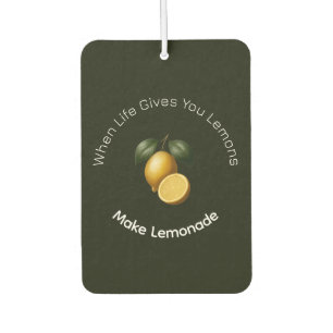 Pour Voiture Désodorisant - Quand la vie vous donne des citrons