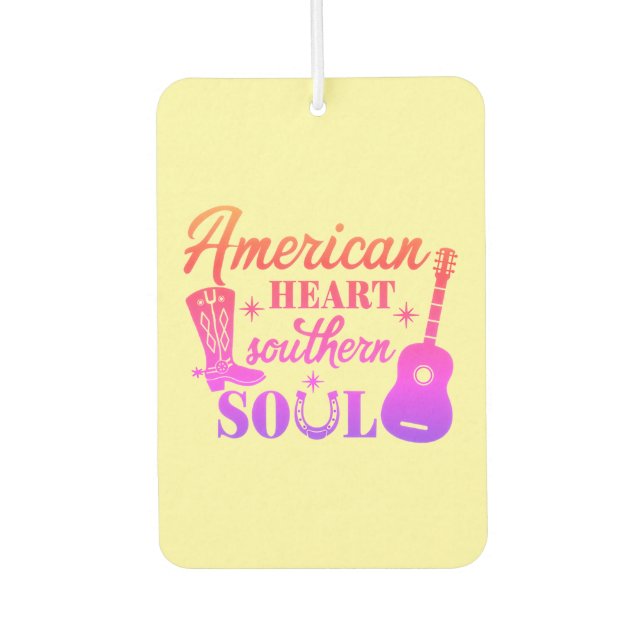 Pour Voiture Désodorisant "Southern Soul" (Devant)