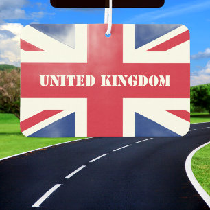 Pour Voiture Drapeau britannique, désodorisant Union Jack, Roya