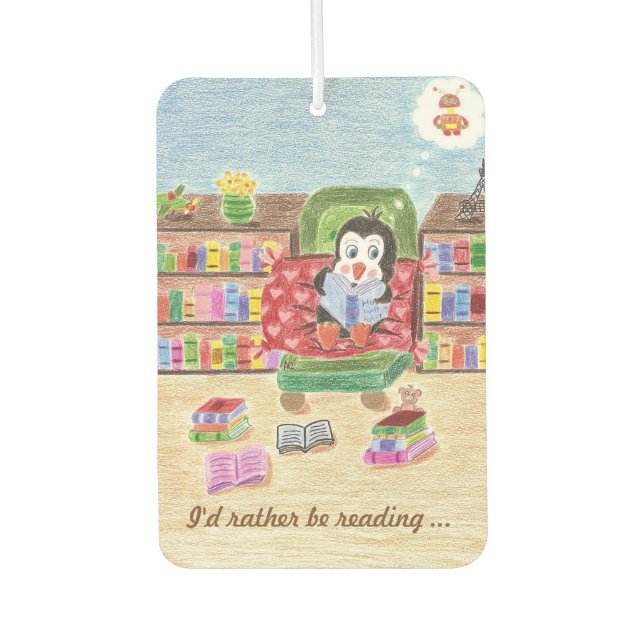 Pour Voiture Je préférerais lire le désodorisant (Devant)