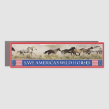 Sauvez le Magnet des Chevaux sauvages d'Amérique