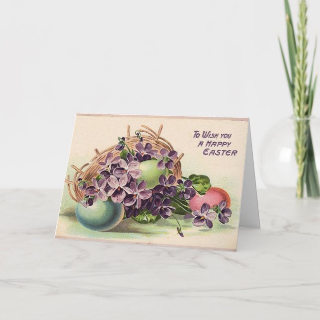 Pour Vous Souhaiter Une Bonne Pâques - Carte (Devant)