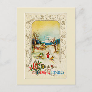 Pour Vous Souhaiter Une Carte Postale De Noël