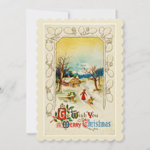 Pour Vous Souhaiter Une Jolie Invitation De Noël