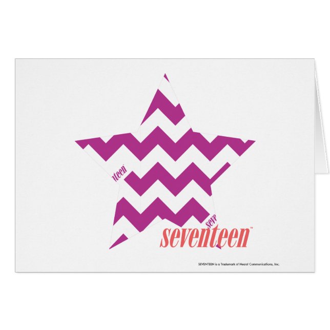 Pourpre 4 de zigzag (Devant horizontal)