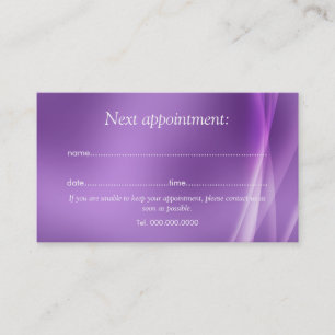 Pourpre abstrait moderne de carte de rendez-vous