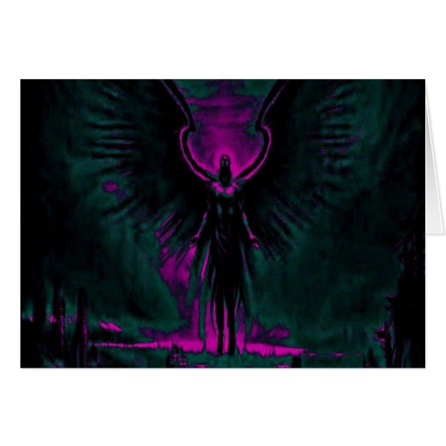 Pourpre angélique et Teal de gardien (Devant horizontal)