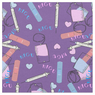 Pourpre de tissu d'infirmière de NICU