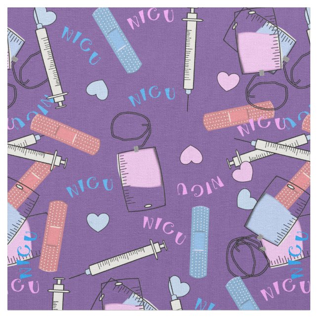 Pourpre de tissu d'infirmière de NICU (Fermer)