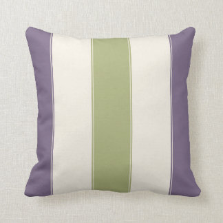 Pourpre et coussin sage