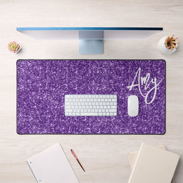 Pourpre Royale Luxe Paillettes (Bureau 1)