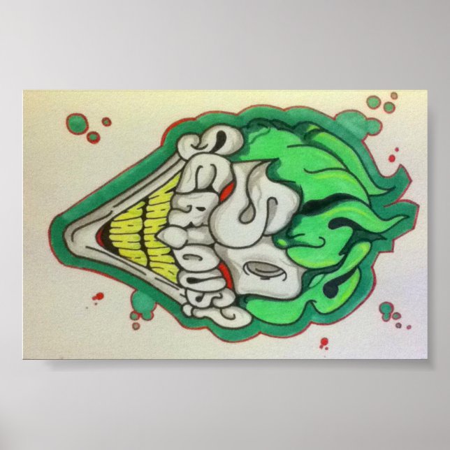 Pourquoi Est-Ce Si Sérieux ? ? ? Joker Poster (Devant)