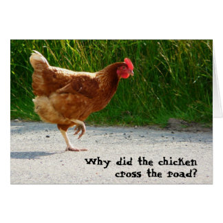 Pourquoi le poulet a-t-il traversé la route ?