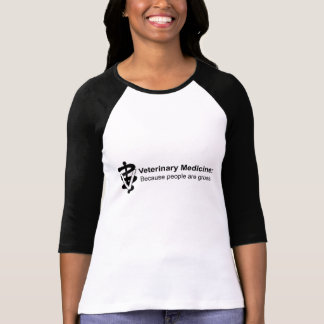 Pourquoi médecine vétérinaire ? 3/4 T-shirt des